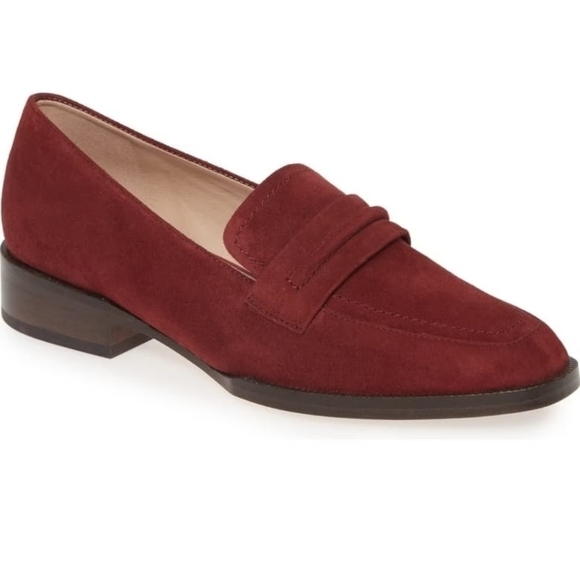 NEW 27 Edit Naturalizer Caroline Loafer Slip On Suede Comfort shoes - Picture 1 of 8